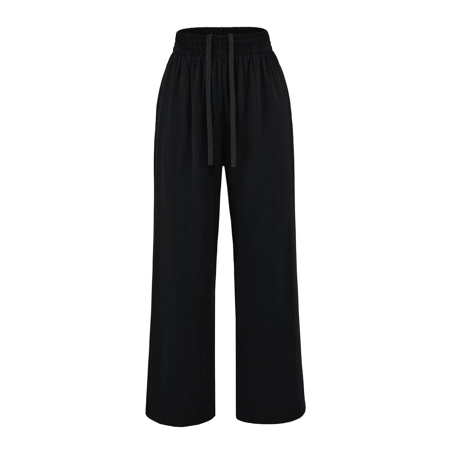 FigureFlattering Set Seductive Slimming T-Shirt Set Wide Leg High-Waisted Set Two-Piece Comfortable Chic Outfit For Women