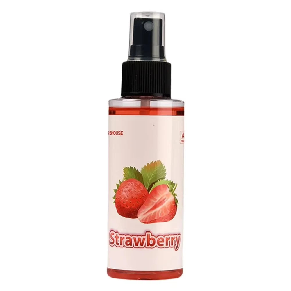 Car Air Freshener Spray Car Fragrance Long-Lasting Light Strawberry/cherry/cake Scent Fresh Perfume Car Interior Deodorant Spray
