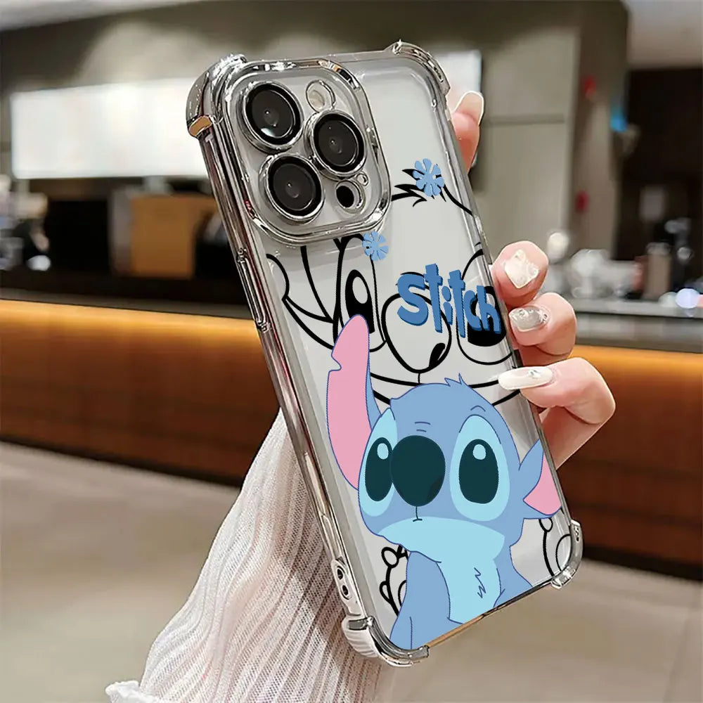 Angel Stitch Cute Phone Case For Xiaomi Poco X8 Pro Max Cases X5 X6 X7 F4 F5 F7 Pro F8 Ultra M7 X8Pro Silicone Protective Cover