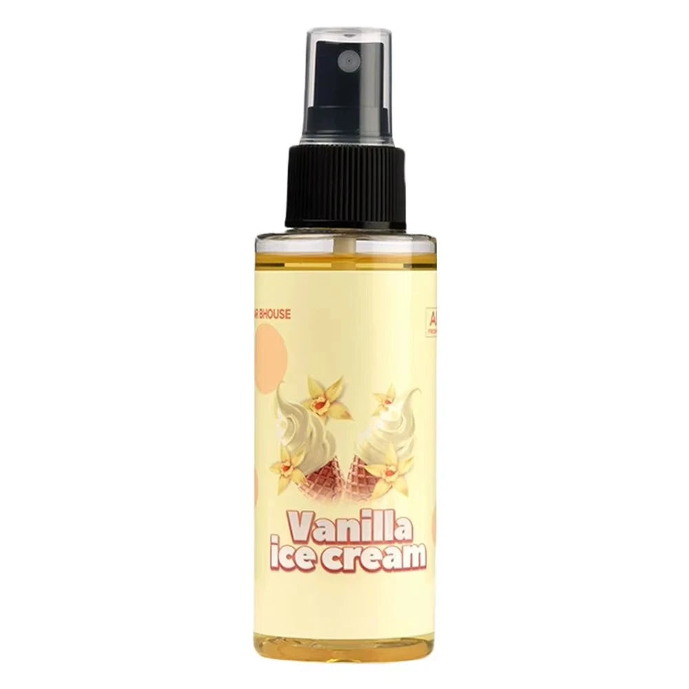 Car Air Freshener Spray Car Fragrance Long-Lasting Light Strawberry/cherry/cake Scent Fresh Perfume Car Interior Deodorant Spray