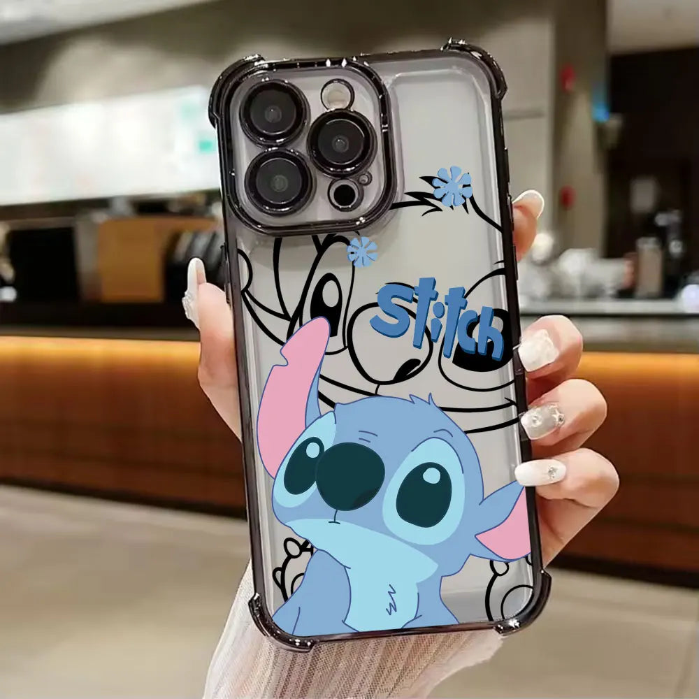 Angel Stitch Cute Phone Case For Xiaomi Poco X8 Pro Max Cases X5 X6 X7 F4 F5 F7 Pro F8 Ultra M7 X8Pro Silicone Protective Cover