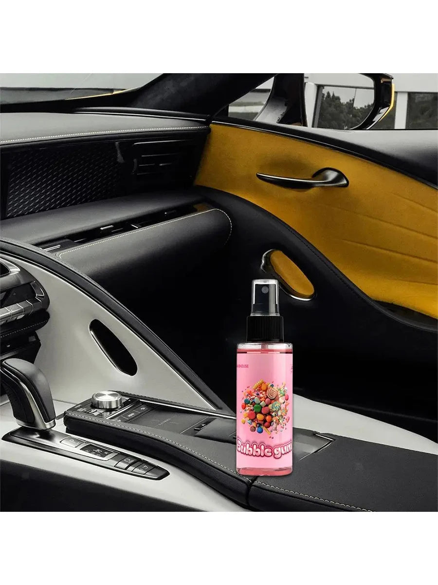 Car Air Freshener Spray Car Fragrance Long-Lasting Light Strawberry/cherry/cake Scent Fresh Perfume Car Interior Deodorant Spray