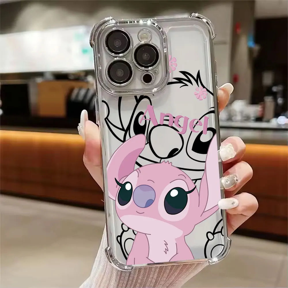 Angel Stitch Cute Phone Case For Xiaomi Poco X8 Pro Max Cases X5 X6 X7 F4 F5 F7 Pro F8 Ultra M7 X8Pro Silicone Protective Cover