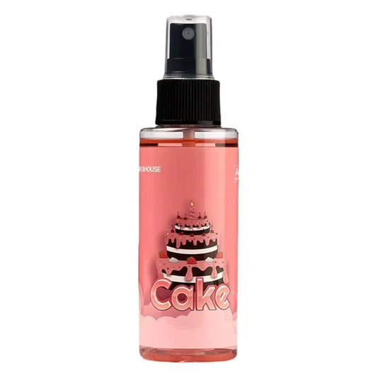 Car Air Freshener Spray Car Fragrance Long-Lasting Light Strawberry/cherry/cake Scent Fresh Perfume Car Interior Deodorant Spray