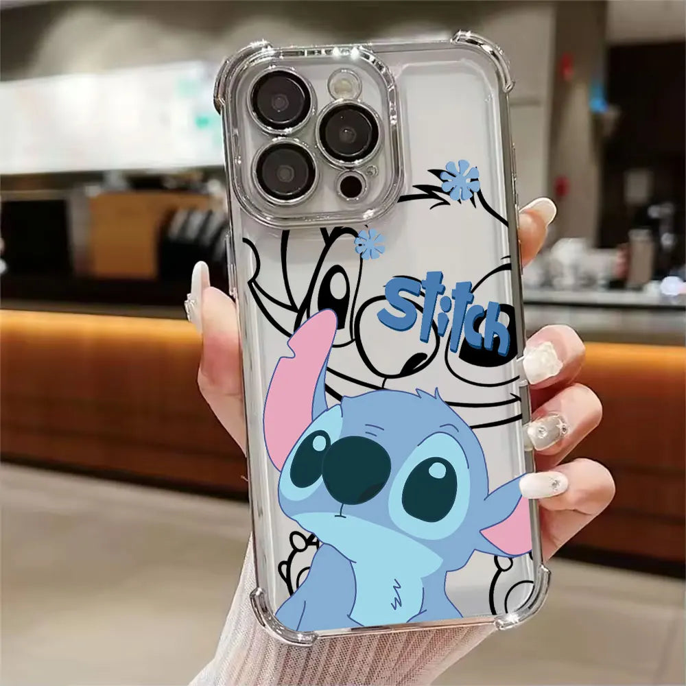Angel Stitch Cute Phone Case For Xiaomi Poco X8 Pro Max Cases X5 X6 X7 F4 F5 F7 Pro F8 Ultra M7 X8Pro Silicone Protective Cover