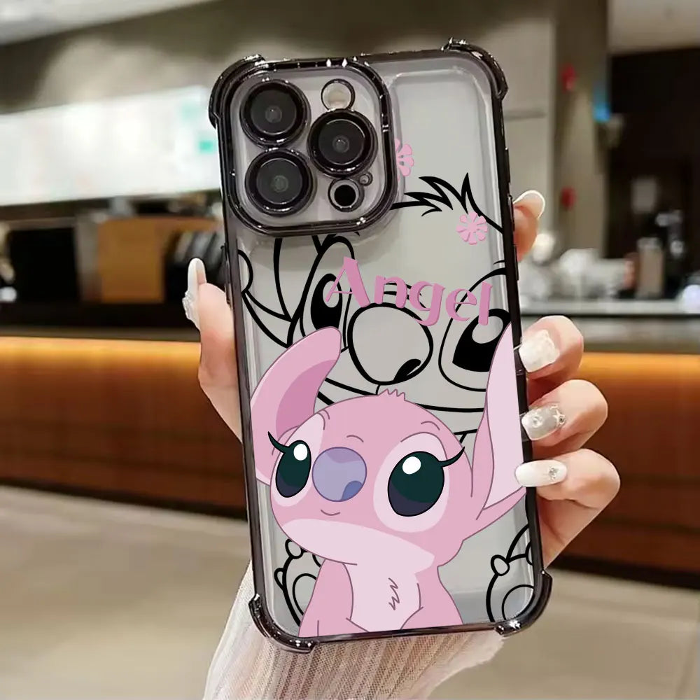 Angel Stitch Cute Phone Case For Xiaomi Poco X8 Pro Max Cases X5 X6 X7 F4 F5 F7 Pro F8 Ultra M7 X8Pro Silicone Protective Cover